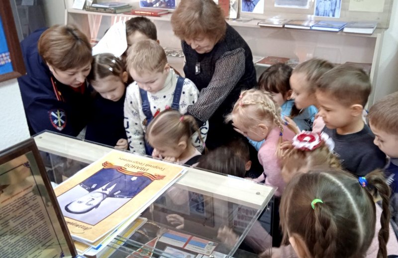 В Заиграевском районе Бурятии дошкольники побывали на экскурсии в музее Отдела МВД