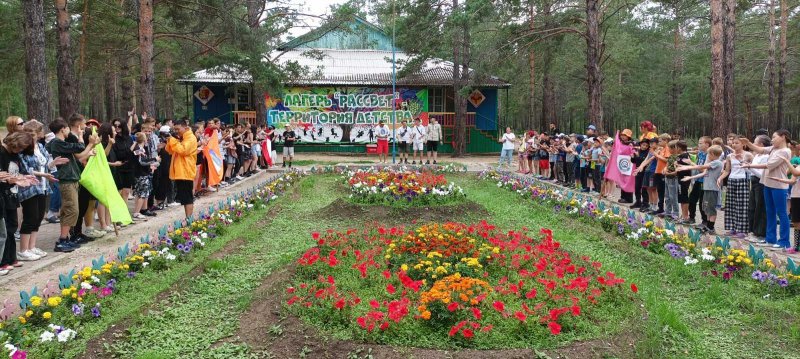 В детском лагере «Рассвет» Заиграевского района организована профильная смена для несовершеннолетних, находящихся в трудной жизненной ситуации
