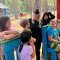 В Заиграевском районе Бурятии полицейские сделали «Зарядку со стражем порядка» с детьми, отдыхающими в лагере «Рассвет»